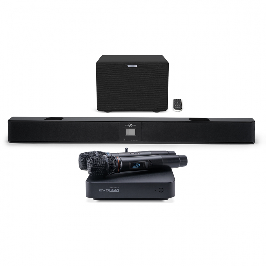 караоке-комплект EVOBOX Plus + EvoSound Bar (саундбар с караоке) в Звенигороде