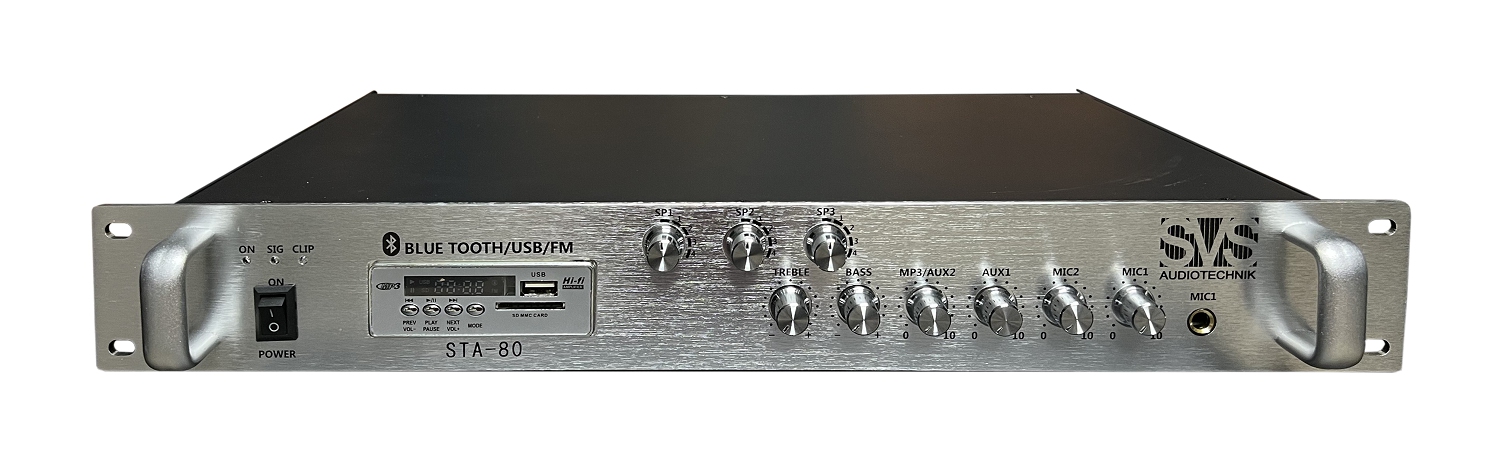 SVS Audiotechnik STA-80 Микшер-усилитель для систем Public Address в Звенигороде