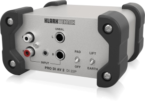 Klark Teknik DI 22P пассивный стерео директ-бокс в Звенигороде