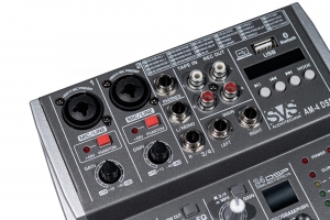 SVS Audiotechnik mixers AM-4 DSP Аналоговый микшерный пульт, 4-канала в Звенигороде